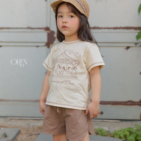 [予約] Rosier string cap / OREN by Hibyebebe