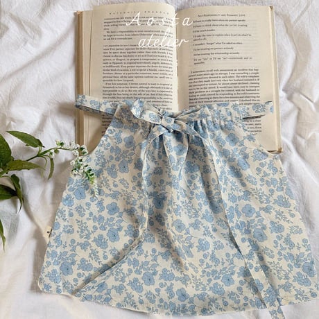 [即納] tambourine blouse / Aosta(blueS_yellowS,Mのみ)