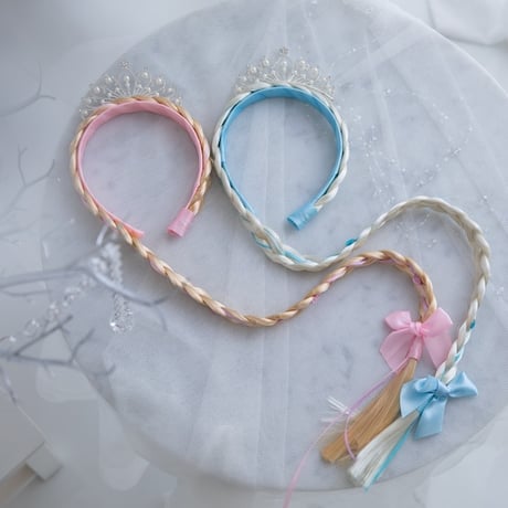 [予約] Jewelry crown long hairband
