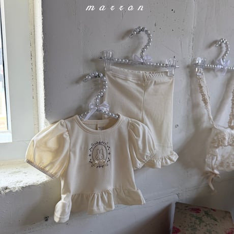 [予約] rabbit headband /marron