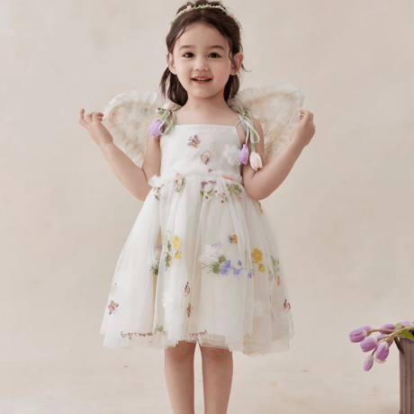 [予約] Butterfly Garden Tulle Dress
