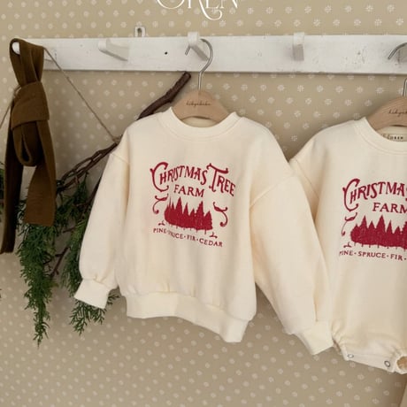 [予約] Christmas fleece MTM (Mom/Daddy) / OREN by Hibyebebe