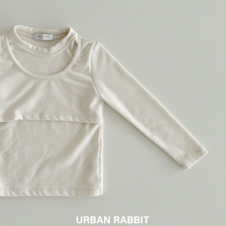 [即納]Best layered t-shirt/ URBAN RABBIT （ JS_ size のみ）
