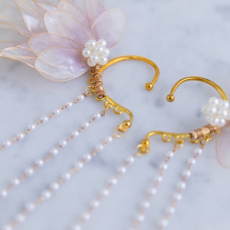 [予約] Fairy Pearl Ear Cuff