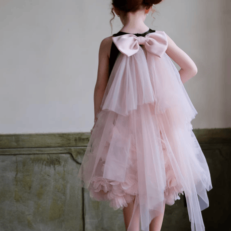[予約] Petal Tulle Dress/ Little Time