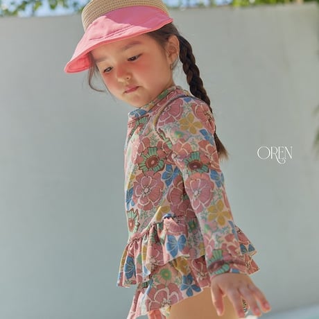 [予約] Solea Fleur Rash guard / OREN by Hibyebebe