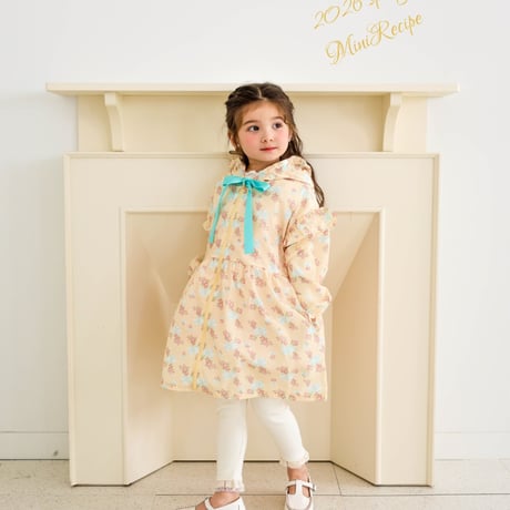 [予約] Floral Raincoat/ Mini Recipe