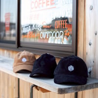 0123 COFFEE　オリジナルコーデュロイキャップ
