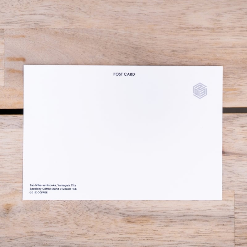 0123 COFFEE オリジナルポストカード 2枚セット | 0123 COFFEE