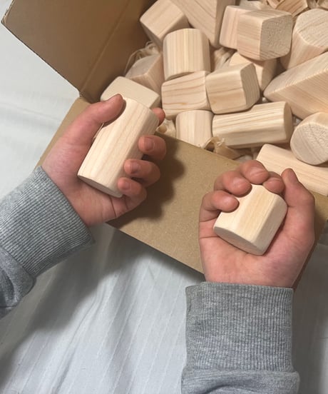 国産ひのき 積み木18個入り