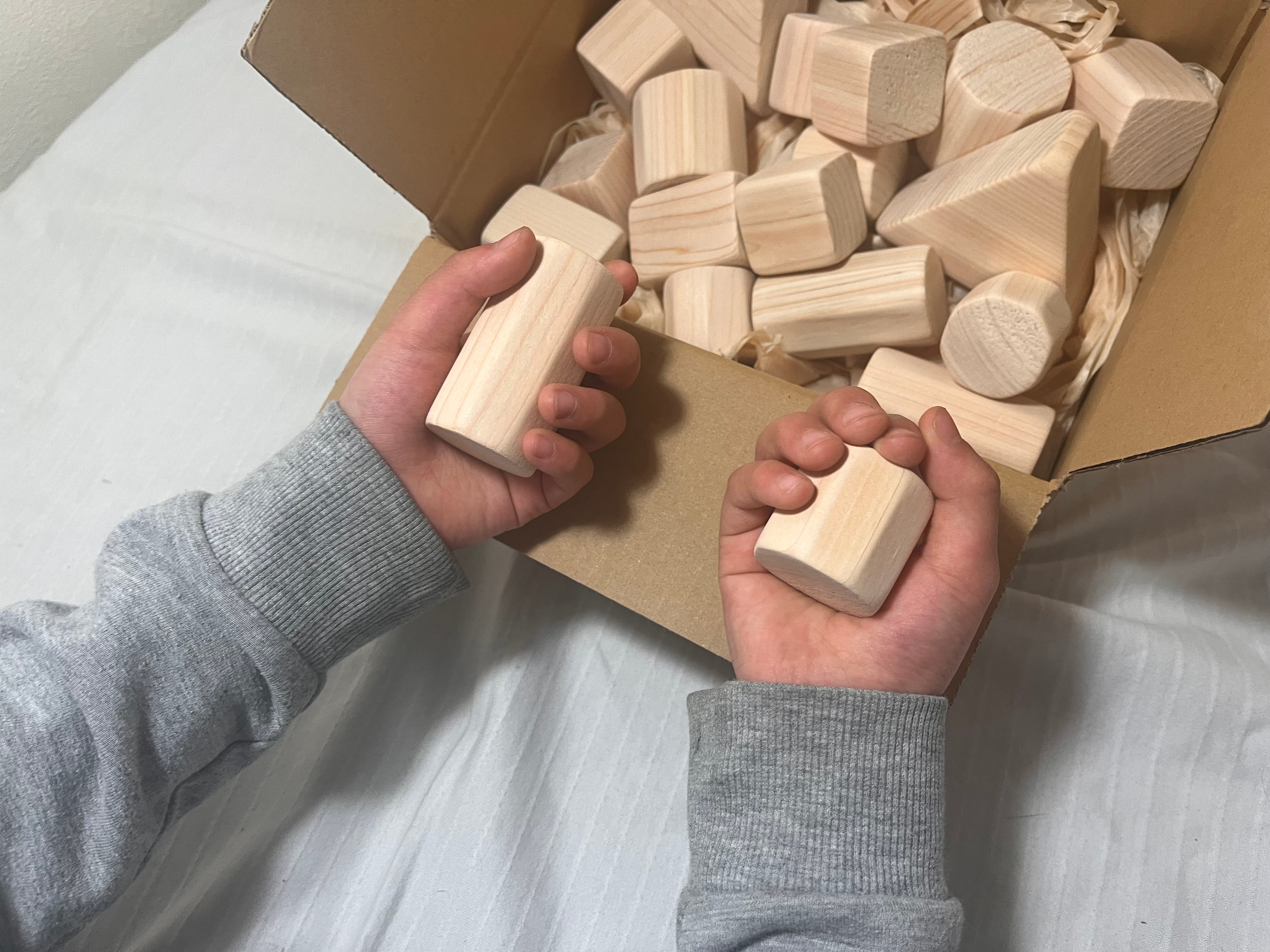 国産ひのき 積み木18個入り | さわたく工房