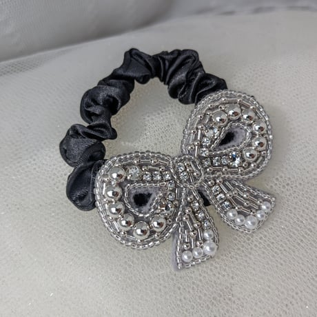 SILVER RIBBON  シュシュ