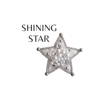 SHINING STAR ブローチ