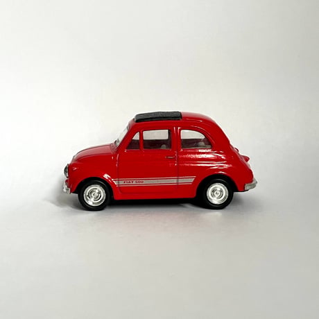 ダイキャストミニカー「FIAT500」(レッド) / Diecast miniature car "FIAT500"(red)
