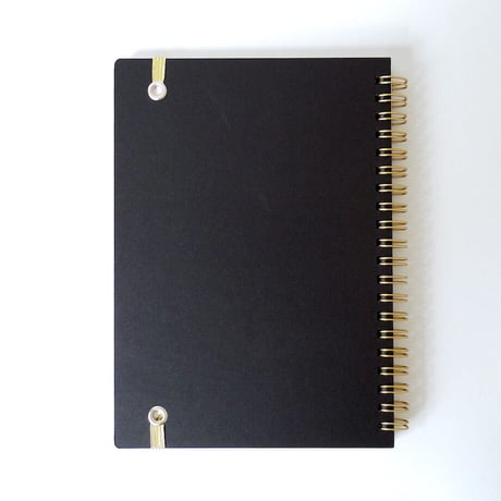 ダブルリングノート（ホワイト）/ Double Ring Notebook (white)