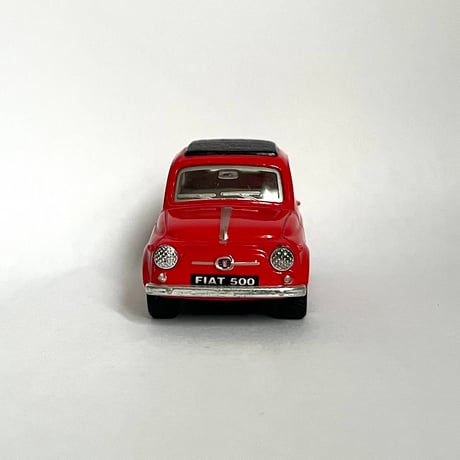 ダイキャストミニカー「FIAT500」(レッド) / Diecast miniature car "FIAT500"(red)
