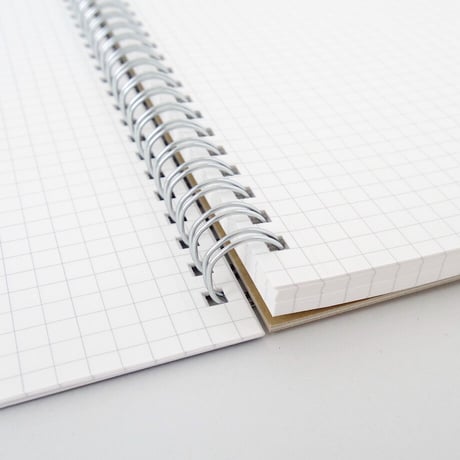 ダブルリングノート（ブラック）/ Double Ring Notebook (black)