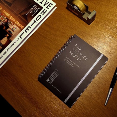 ダブルリングノート（ブラック）/ Double Ring Notebook (black)