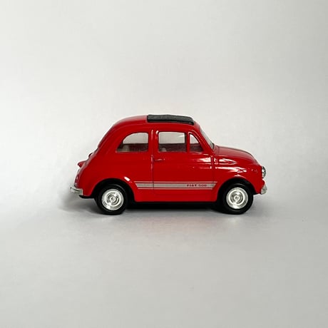 ダイキャストミニカー「FIAT500」(レッド) / Diecast miniature car "FIAT500"(red)