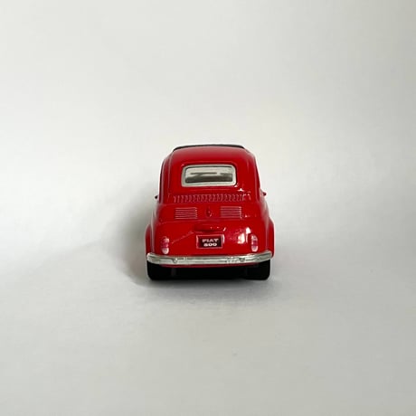 ダイキャストミニカー「FIAT500」(レッド) / Diecast miniature car "FIAT500"(red)