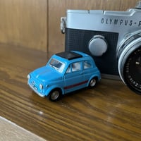 ダイキャストミニカー「FIAT500」(ブルー) / Diecast miniature car "FIAT500"(blue)