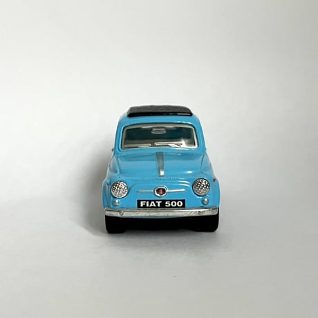 ダイキャストミニカー「FIAT500」(ブルー) / Diecast miniature car "FIAT500"(blue)