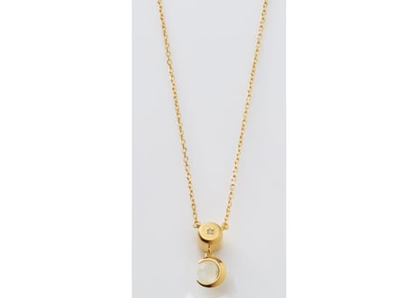 遺骨ペンダント『ムーンストーン』　　by NORIKA Jewelry