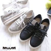 MUUM スニーカー ローカット レディース 靴 おしゃれ 履きやすい ゴージャス ビジュー キラキラ 3e