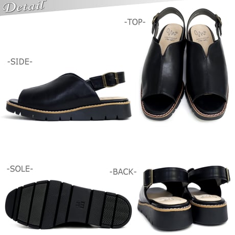 【2026年春夏/再入荷】maschietta ストラップサンダル オープントゥ フラット Vカット 耐滑 軽量 お仕事 3e