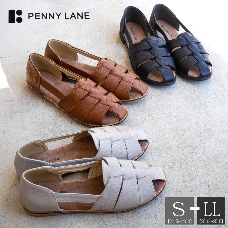 2025年春夏/再入荷】PennyLane グルカサンダル フラット 2025年春夏/再入荷】PennyLane グルカサンダル フラット