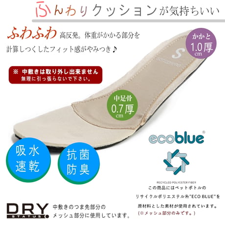 スリッポンシューズ 超軽量 サイドゴム フラット スクエア 耐滑 抗菌 3e