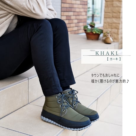 【2025年秋冬/再入荷】TOKYO CAMPGO フラットショートブーツ アウトドア キャンプ 撥水 防滑 3e