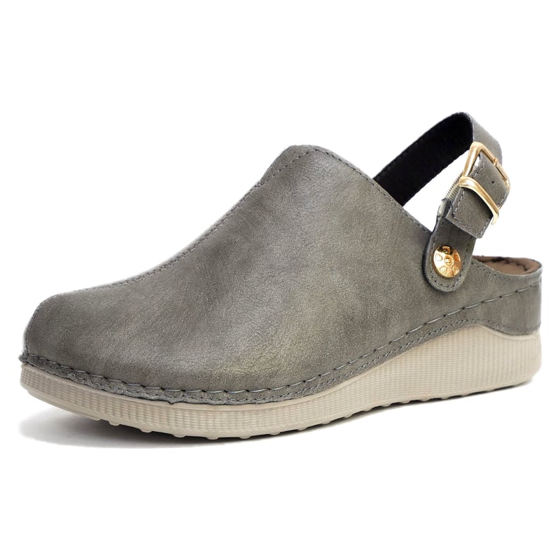 2025年秋冬新作】サボサンダル 2way バックベルト 暖かい 軽量 3E 厚底