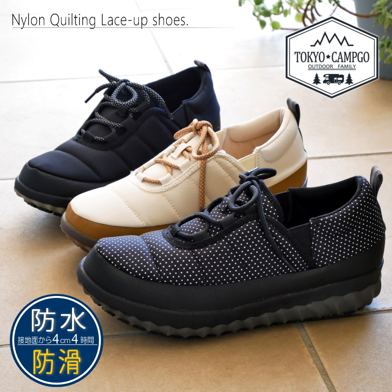 2025年初秋/再入荷】TOKYO CAMPGO レースアップシューズ