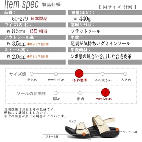 【2026年春夏/新色入荷】リゲッタ サンダル 日本製 フラット 面ファスナー バックベルト 3e