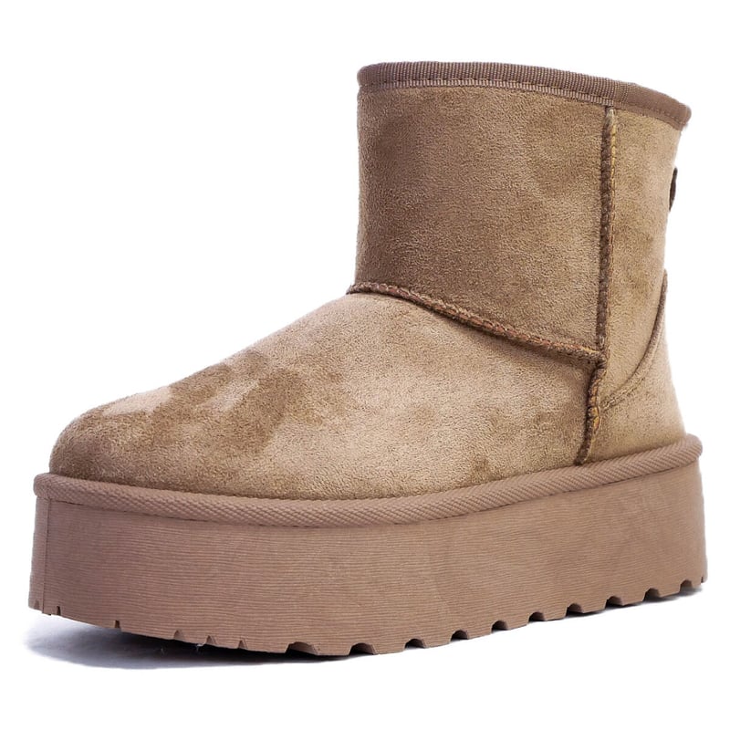 UGG ムートンブーツ ベージュ プラットフォーム UGG® / W CLASSIC