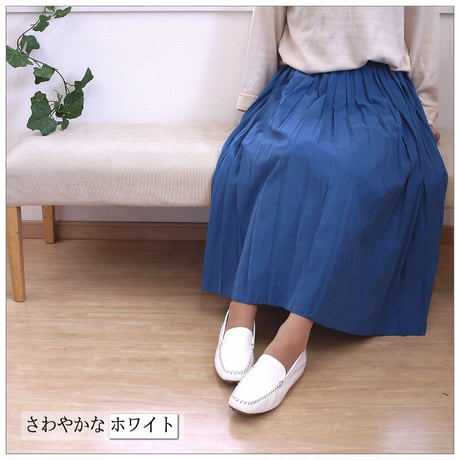 【履きやすい/色違い購入多数】to be continued モカシン レディース 本革 スリッポン インヒール ドライビングシューズ