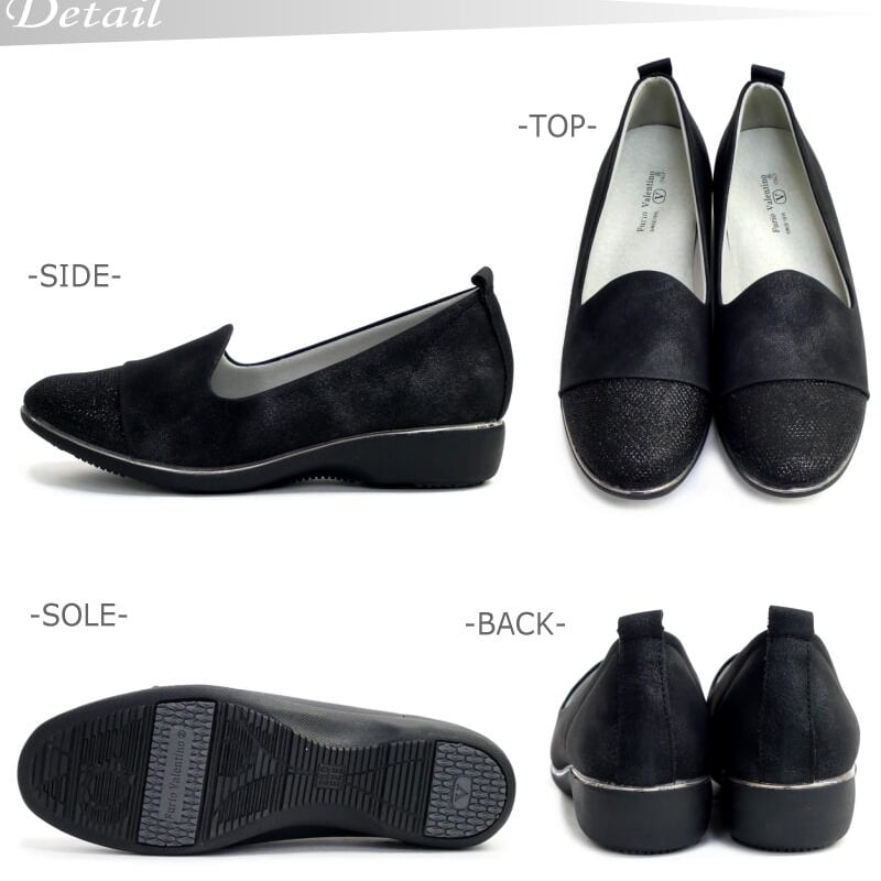 2025年/再入荷】Furio Valentino オペラシューズ 靴 スリッポン 軽量 滑