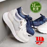 【2026年春/再入荷】Wilson Lee スニーカー レースアップ ラメ ウエッジ ジップ 耐滑 軽量 3e