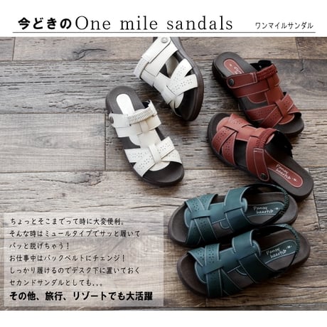 【2026年春夏/再入荷】Pansy パンジー サンダル 2way バックバンド 軽量 カットワーク フラット 3e