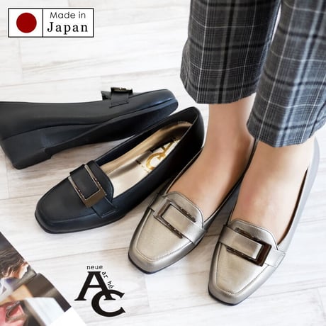 【2026年春/再入荷】AC アミュエルコンセプト パンプス 靴 レディース バックル 日本製 軽い