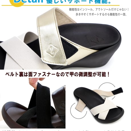 【2025年/再入荷】リゲッタカヌー サンダル レディース 厚底 日本製 プラットフォーム ミュール