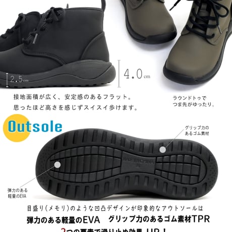 【2026年春夏/再入荷】Regetta Canoe レースアップブーツ 防水 耐水 晴雨兼用 滑りにくい フラット 3E