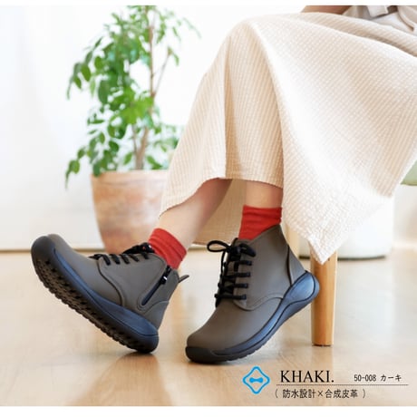 【2026年春夏/再入荷】Regetta Canoe レースアップブーツ 防水 耐水 晴雨兼用 滑りにくい フラット 3E