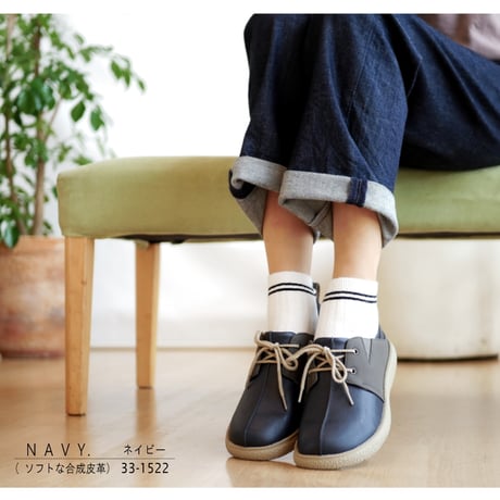 【2026年春/再入荷】Pansy パンジー レースアップ 4E 防滑 抗菌 フラット 2way 軽量 ゴム