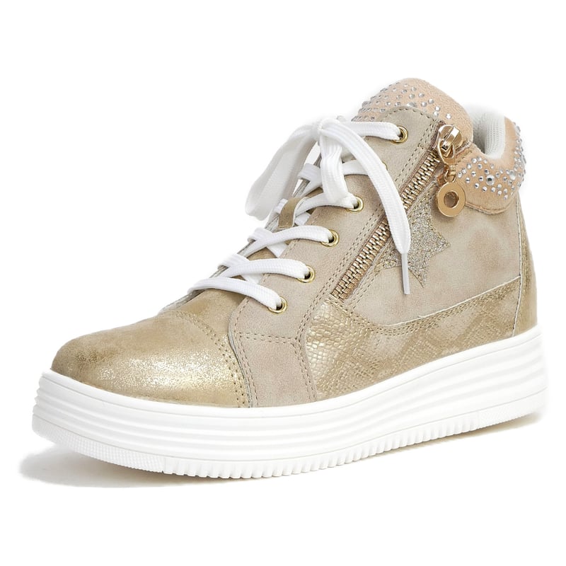 2025年秋/再入荷】MUUM ムーム ハイカットスニーカー ビジュー