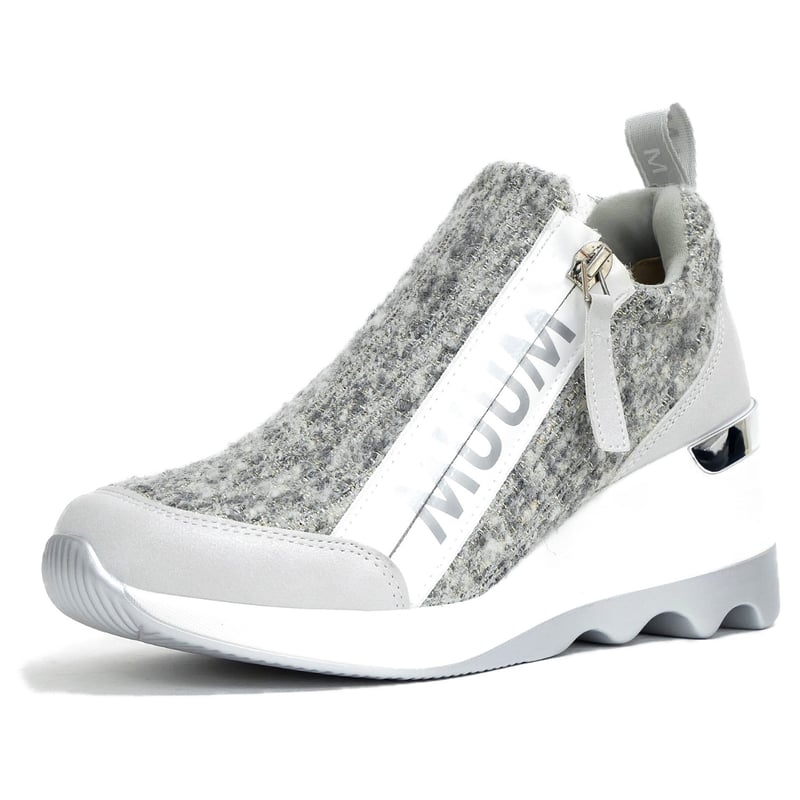 2025年秋冬新作】MUUM スニーカー レディース 厚底 軽量 疲れ