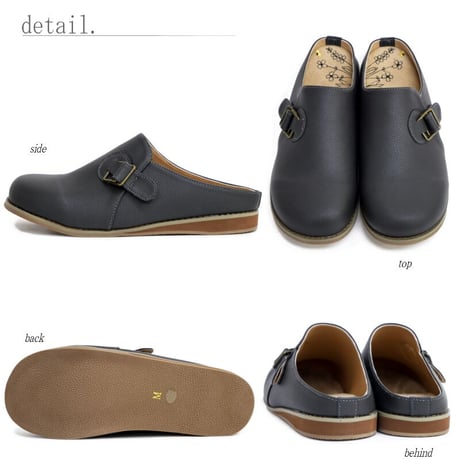 【2026年春/再入荷】Penny Lane ペニーレイン サンダル 靴 レディース サボ フラット 柔らかい オフィス 室内 軽量 幅広 リラックス