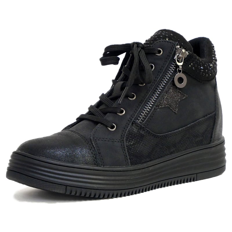 2025年秋/再入荷】MUUM ムーム ハイカットスニーカー ビジュー