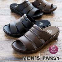 【軽い・楽ちん】Pansyパンジー メンズ サンダル 軽量 父の日 オフィス ギフト 4e ゆったり 通年